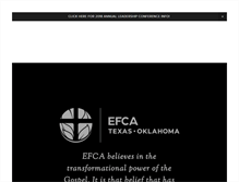 Tablet Screenshot of efcatxok.org